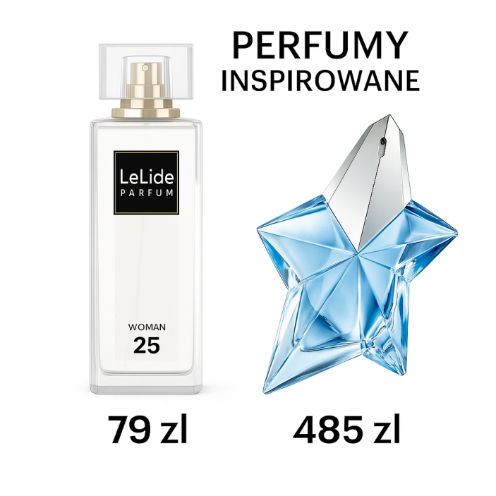 PERFUMY LELIDE NR 25 - 50ML - perfumy o podobnych nutach Angel