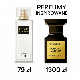 PERFUMY LELIDE NR 30  50ML perfumy o podobnych nutach Vanille Tabocco
