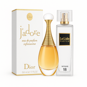PERFUMY LELIDE NR 18  50ML  perfumy o podobnych nutach Jador