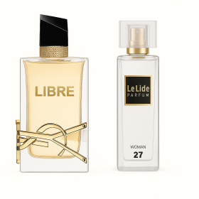 PERFUMY LELIDE NR 27  50ML  perfumy o podobnych nutach Libre