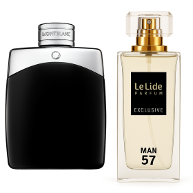 Perfumy Lelide Nr 56  50 ml  perfumy o podobnych nutach Mont Blanc Legend